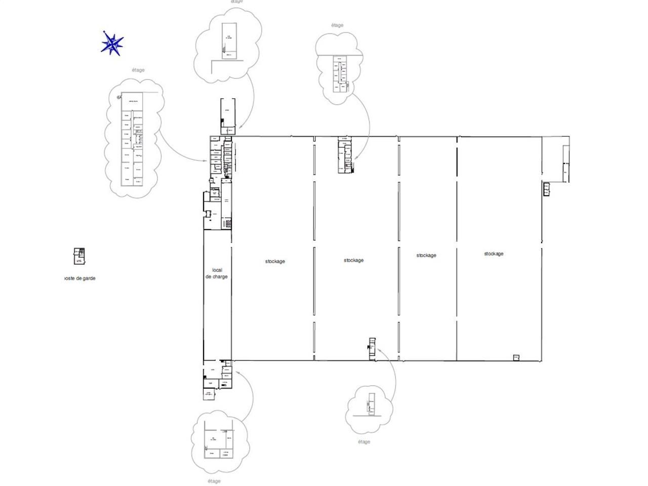 Location entrepots 25715 m² divisibles à partir de 5000 m²