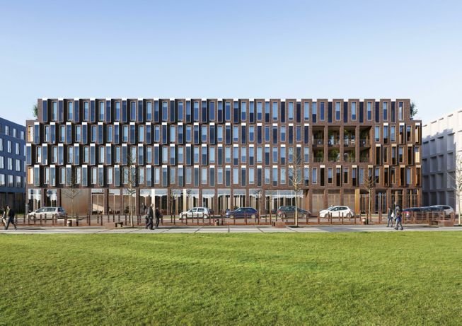 En plein coeur d'Euratechnologies, face à la pelo