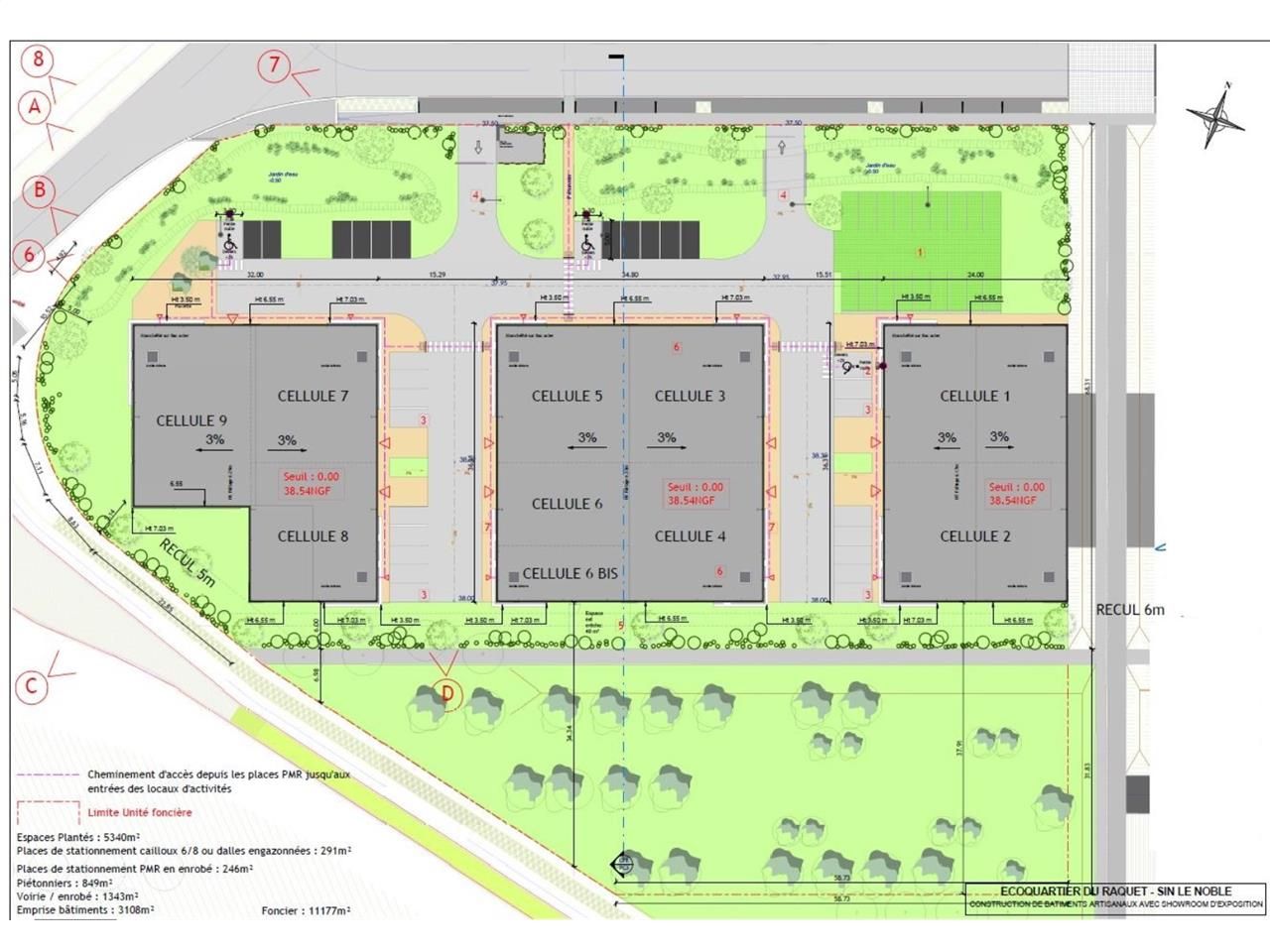 Location entrepots 941 m² divisibles à partir de 150 m²