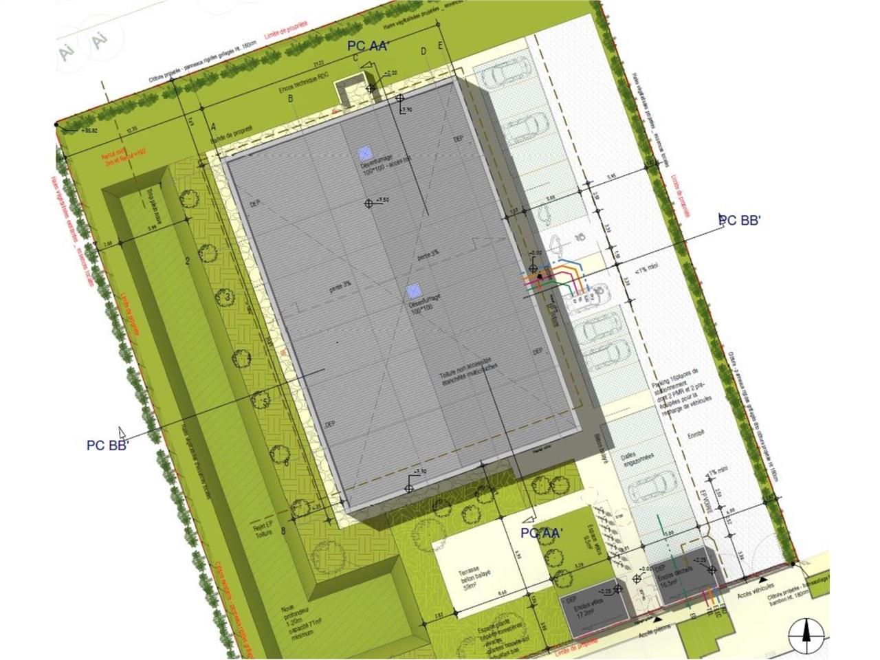 Vente bureaux 309 m² divisibles à partir de 151 m²