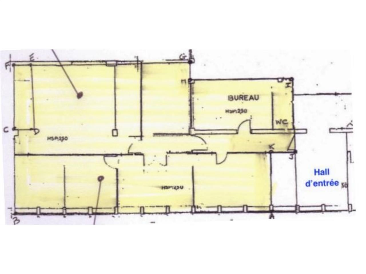Location bureaux 607 m² divisibles à partir de 28 m²