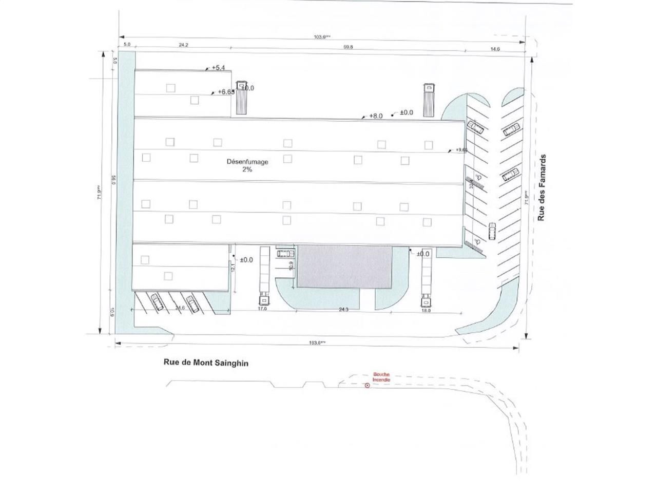 Location entrepots 1600 m² divisibles à partir de 417 m²