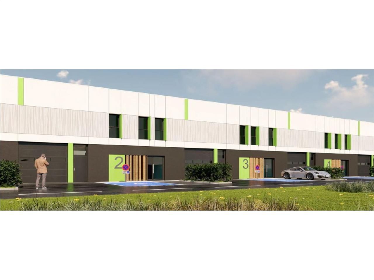 A louer, deux cellules d'activités neuves, livrée