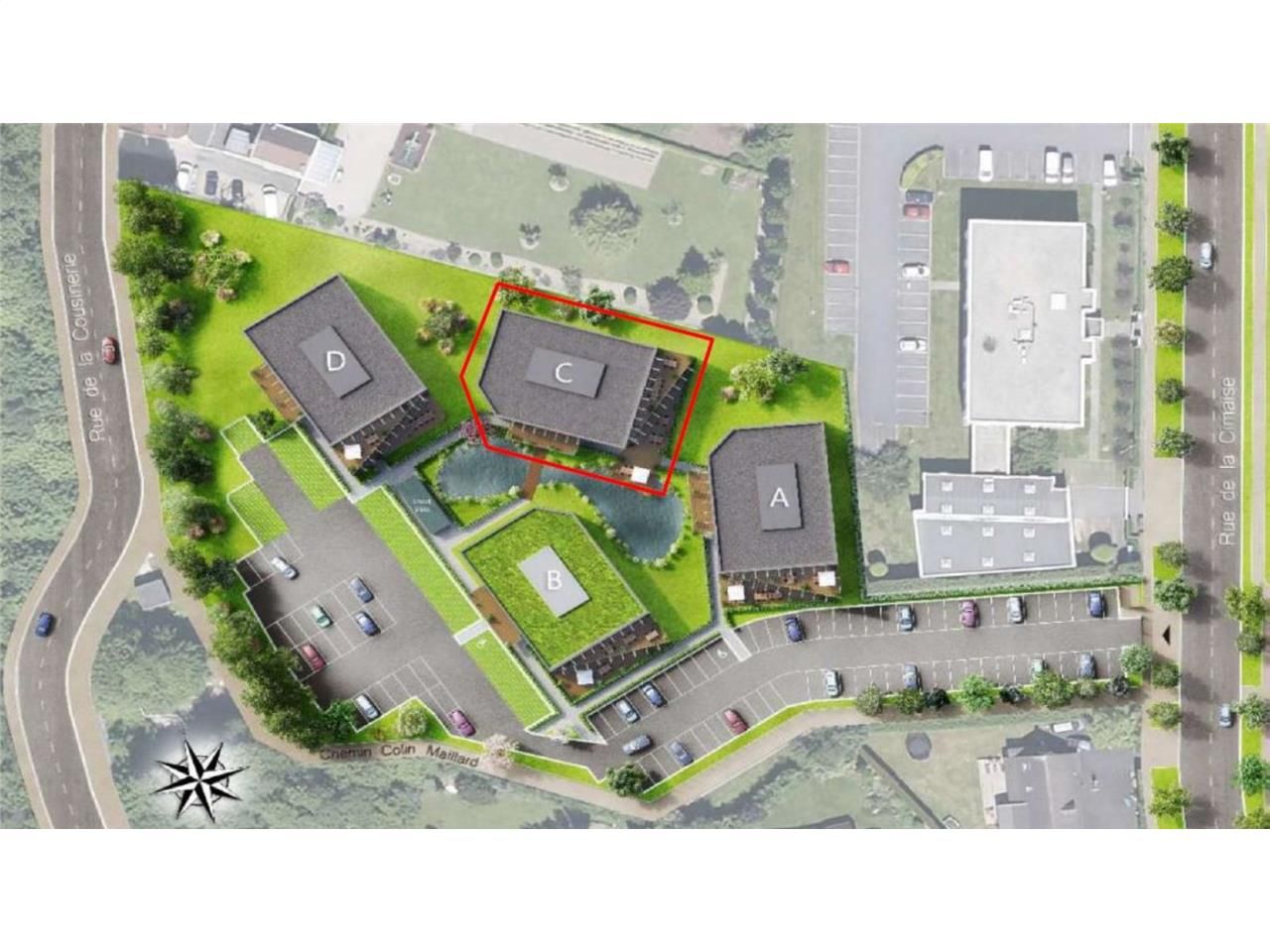 Location bureaux 375 m² non divisibles