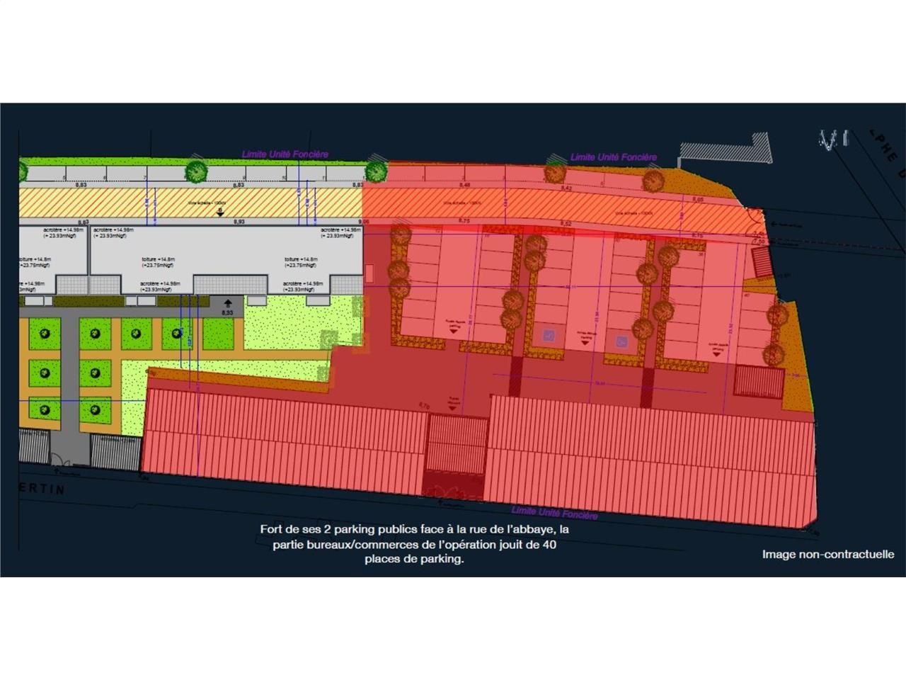 Location bureaux 1471 m² divisibles à partir de 421 m²