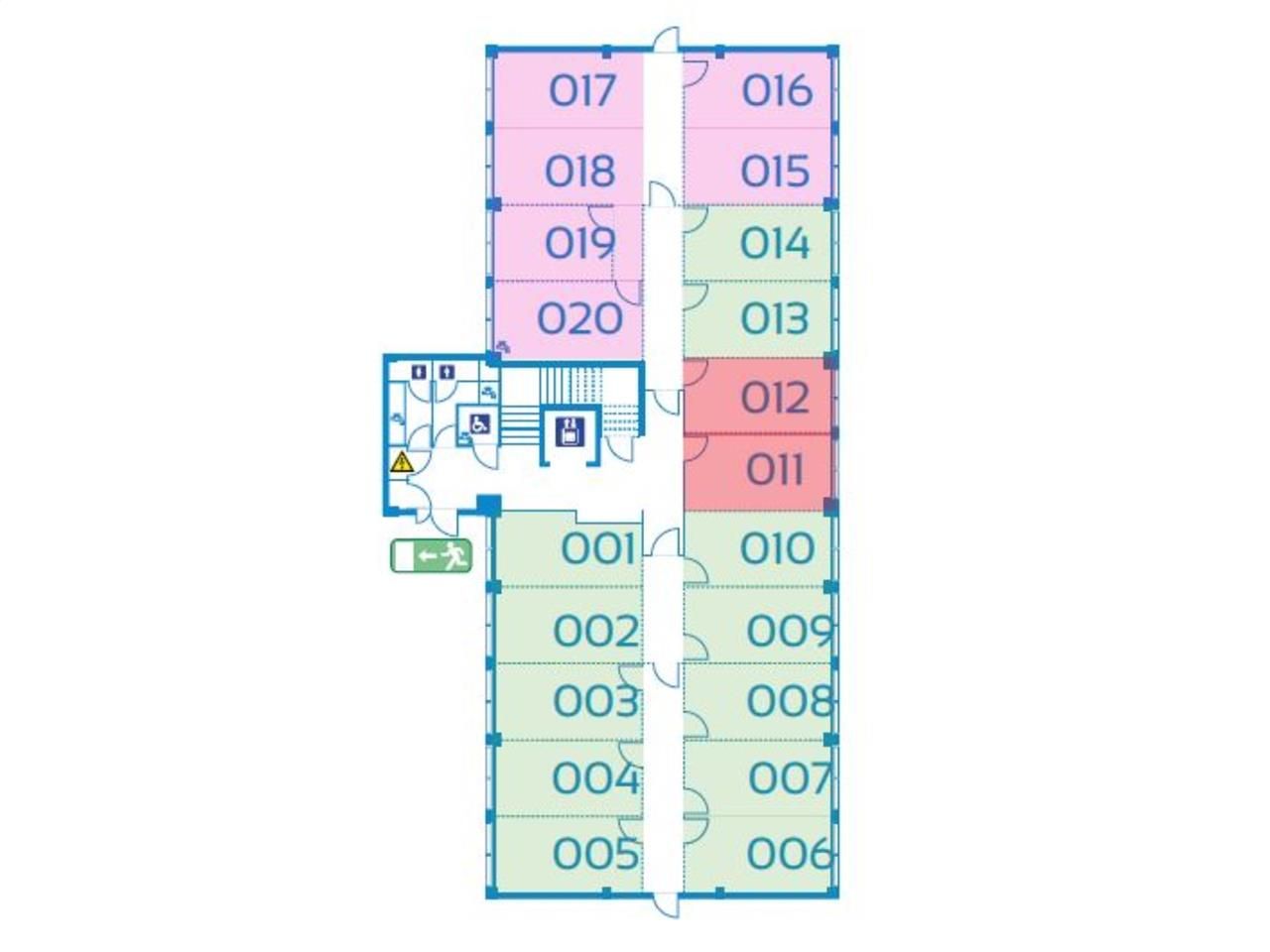 Location bureaux 200 m² divisibles à partir de 20 m²