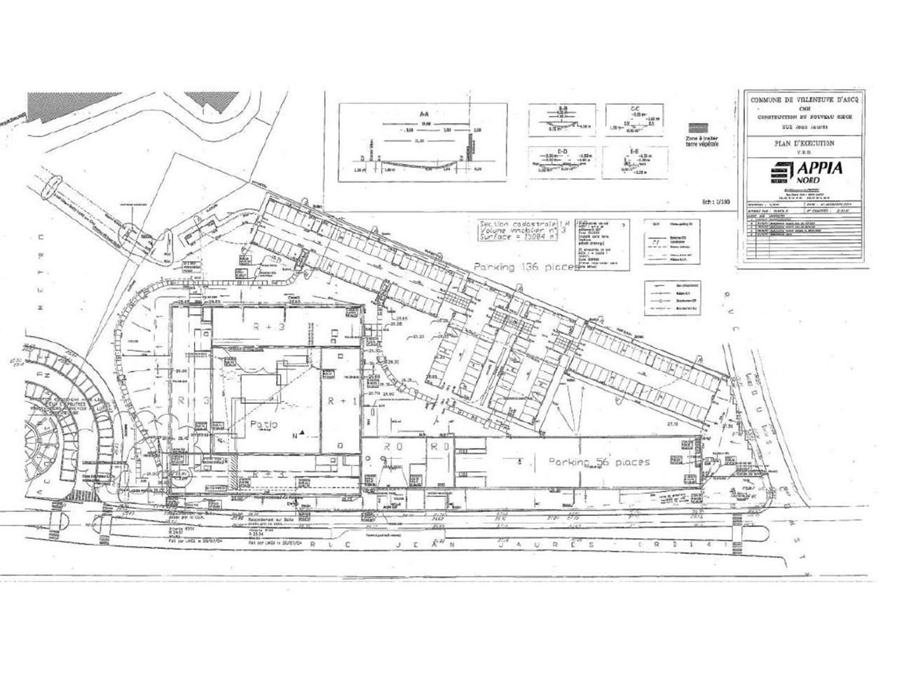 Location bureaux 8121 m² divisibles à partir de 433 m²