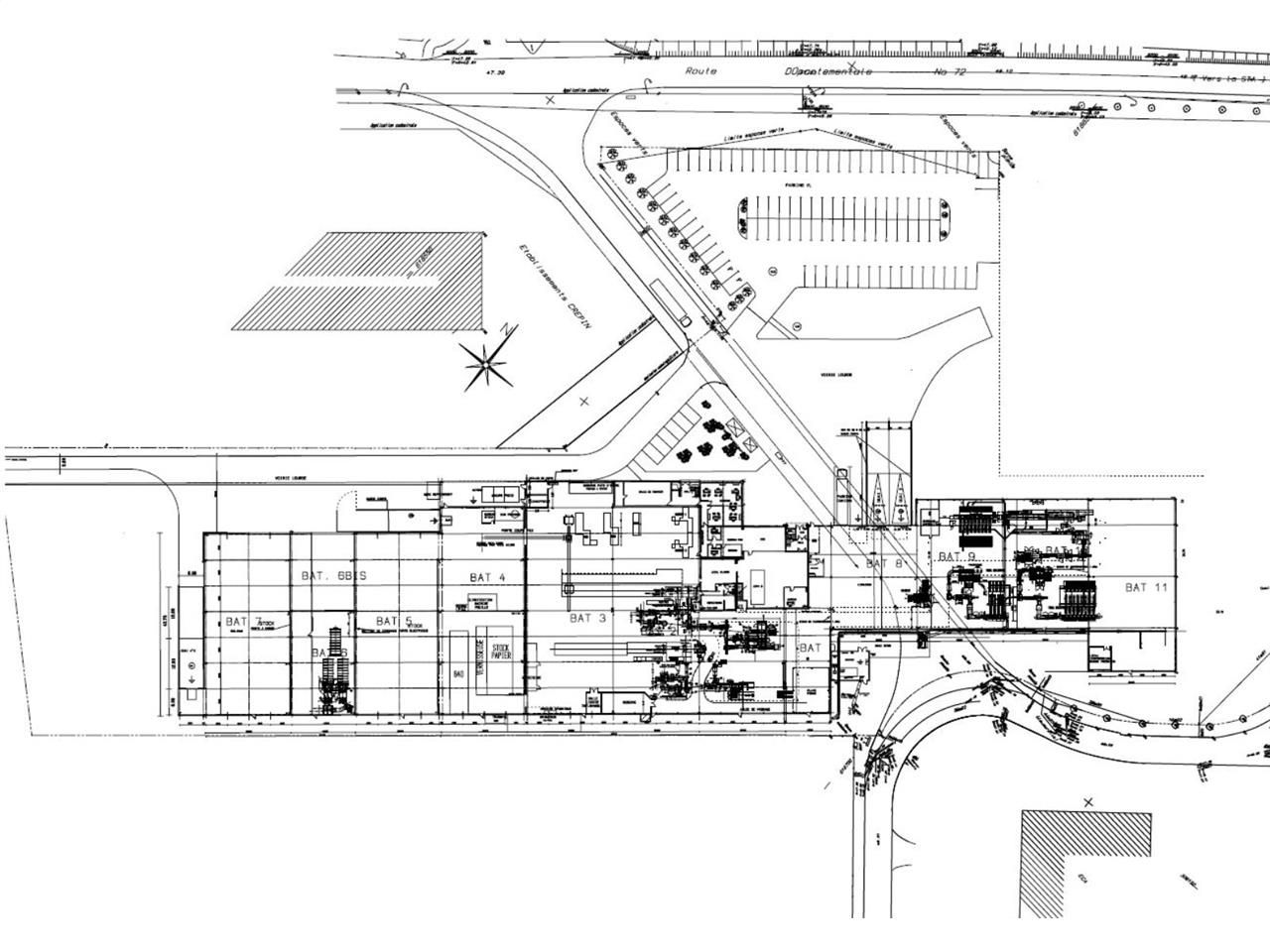 Location entrepots 4200 m² divisibles à partir de 1200 m²