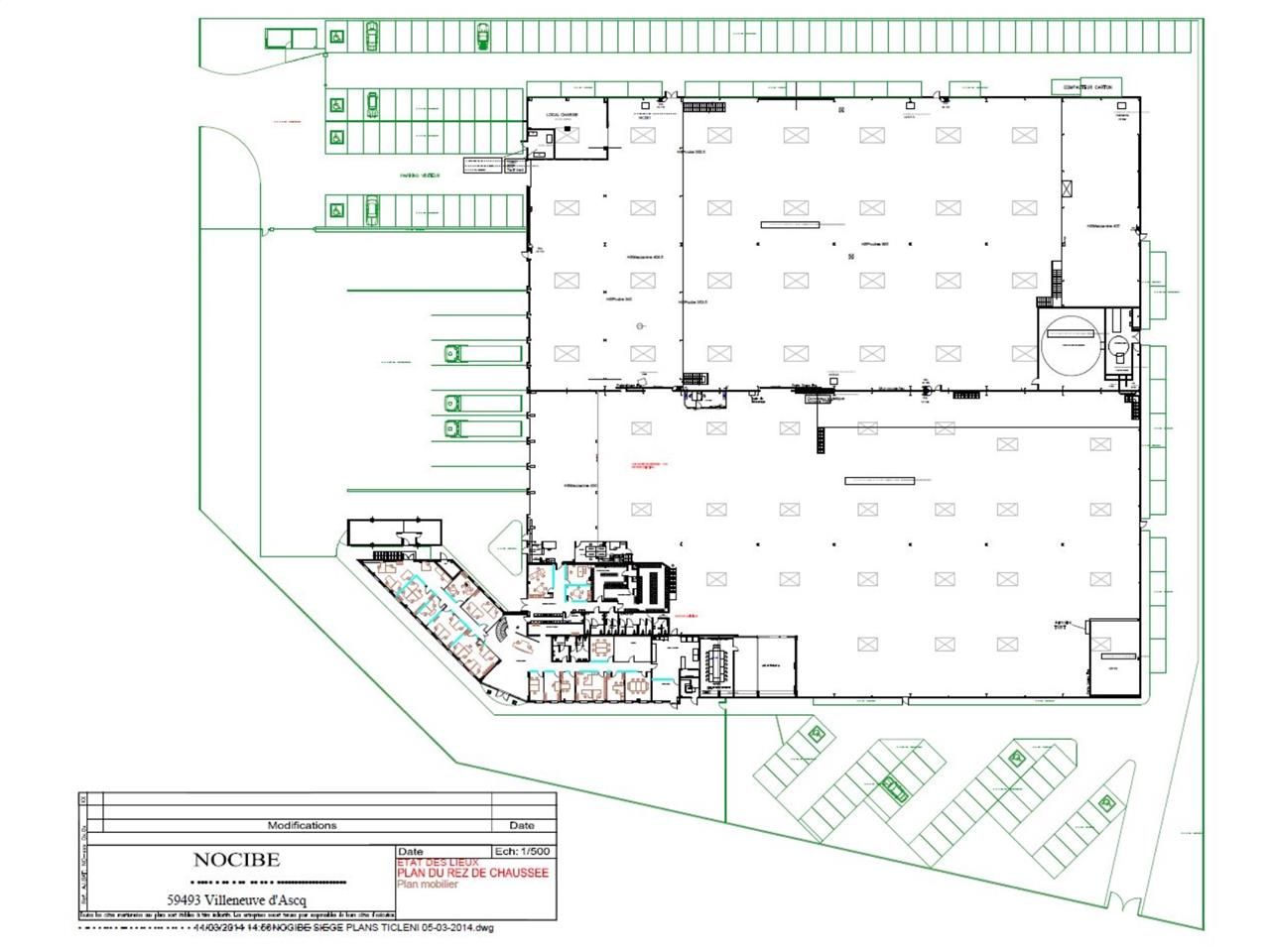 Location entrepots 12023 m² non divisibles
