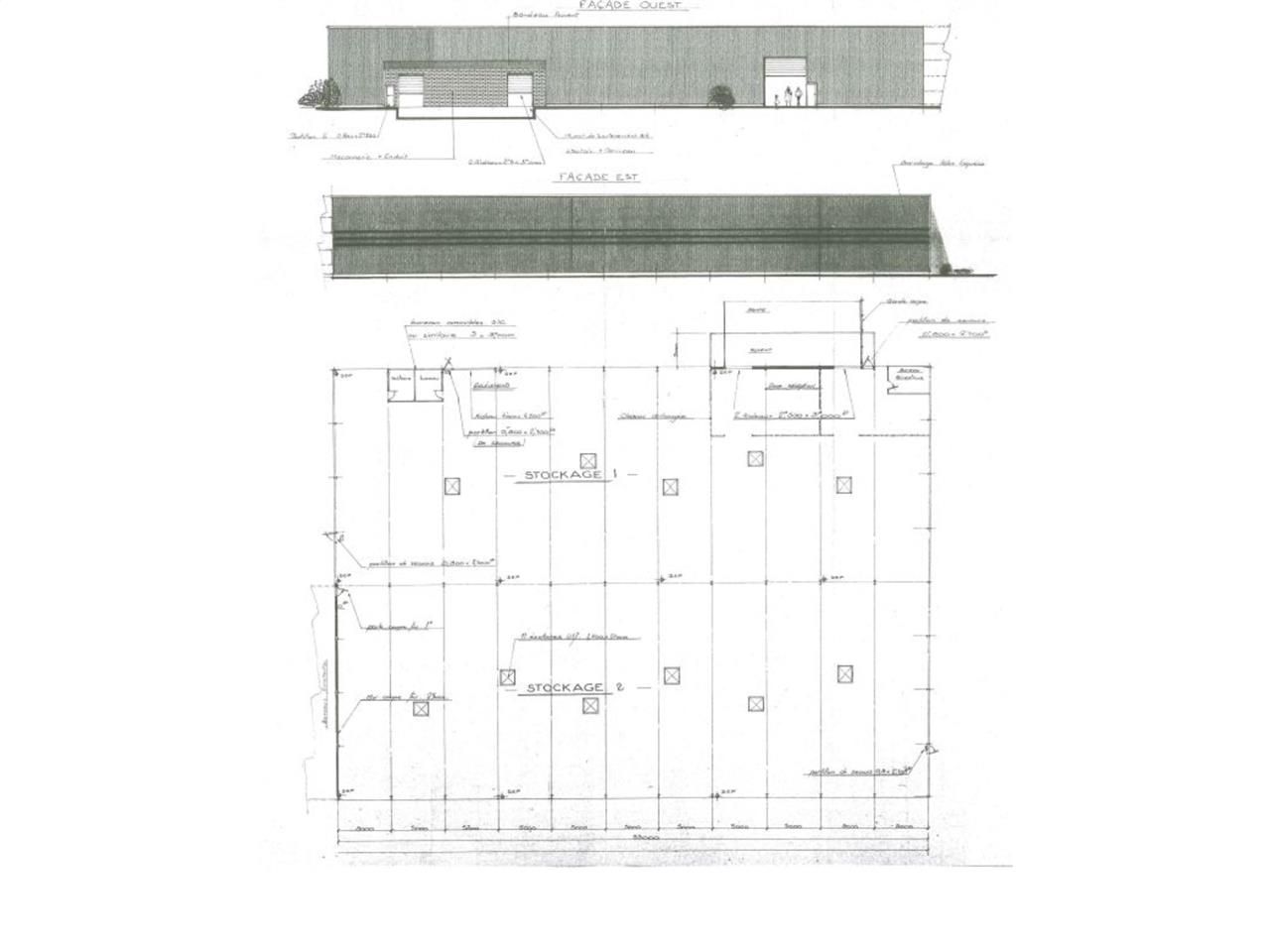 Location entrepots 2795 m² non divisibles