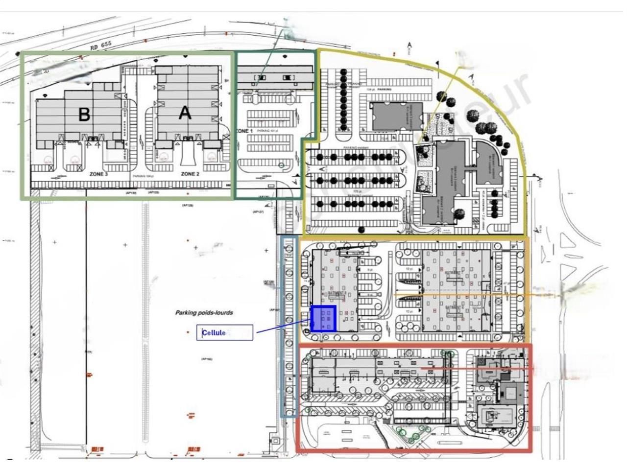 Location entrepots 357 m² non divisibles