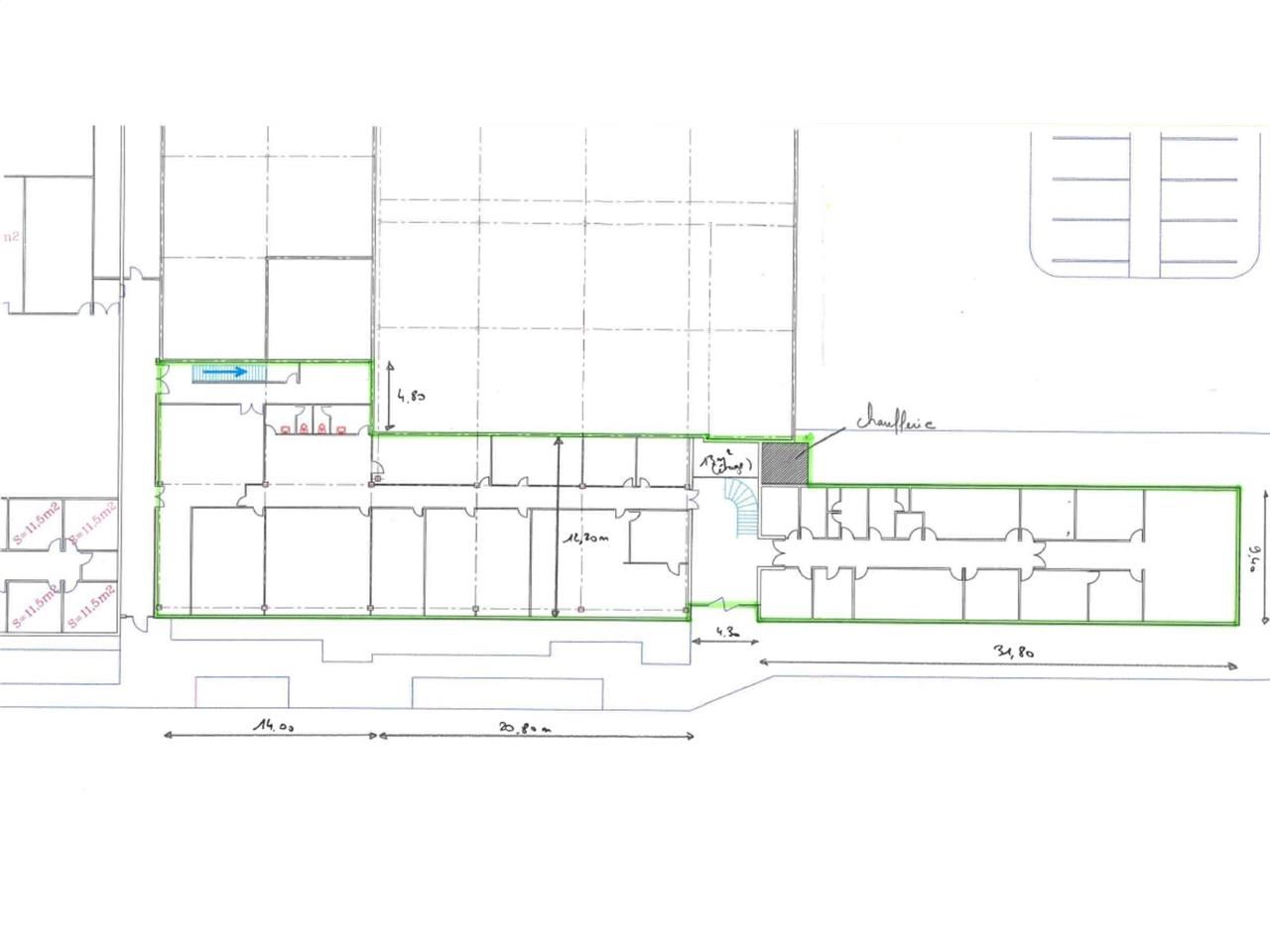 Location bureaux 1600 m² divisibles à partir de 300 m²