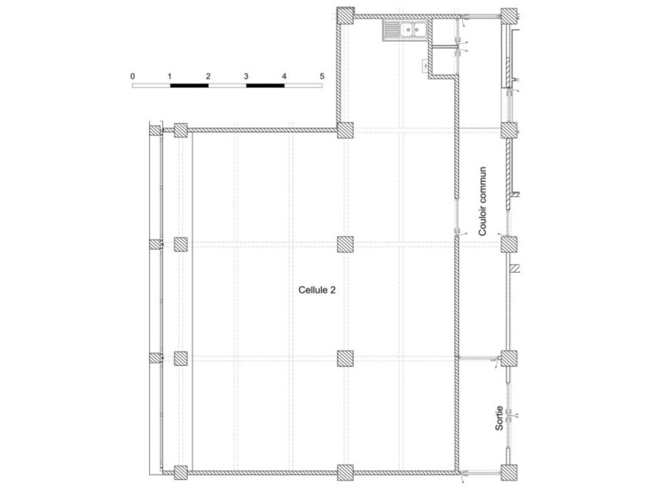 Location bureaux 80 m² non divisibles