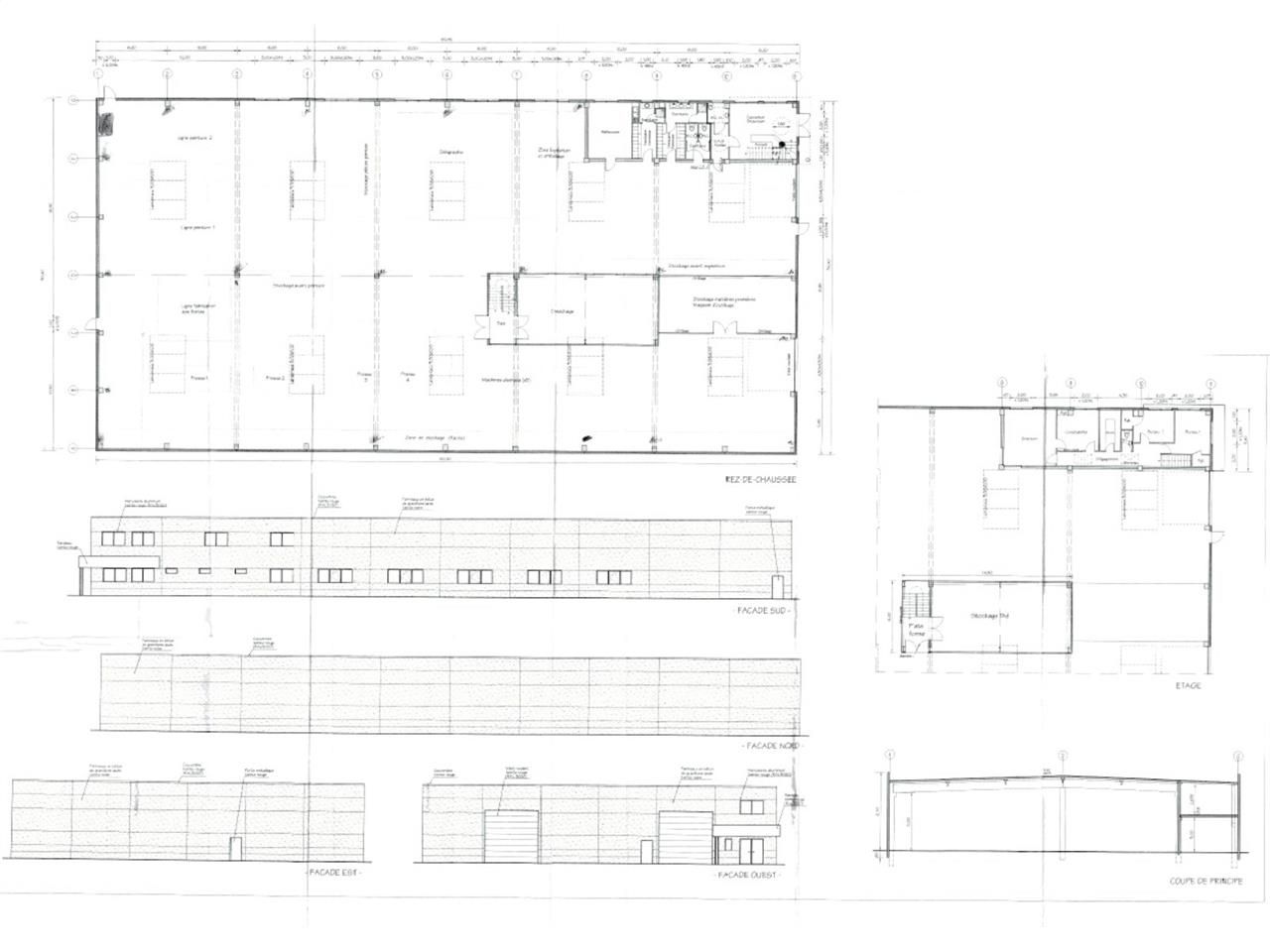 Location entrepots 3482 m² divisibles à partir de 476 m²