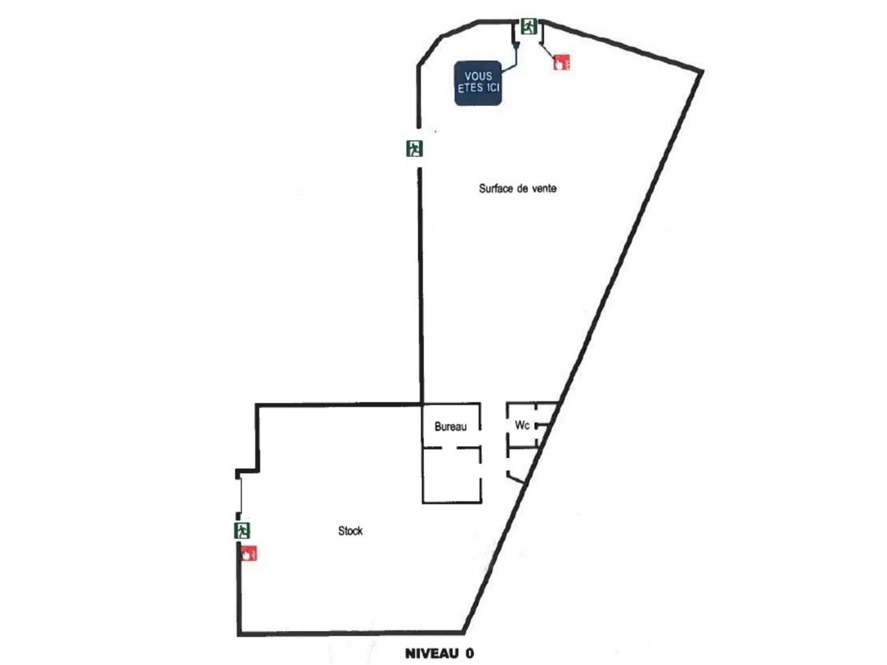 Location entrepots 736 m² non divisibles