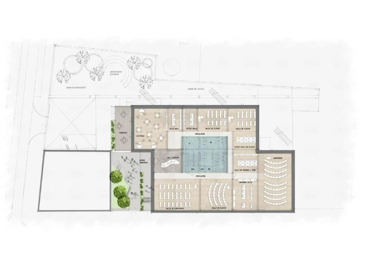 Location bureaux 3500 m² divisibles à partir de 650 m²