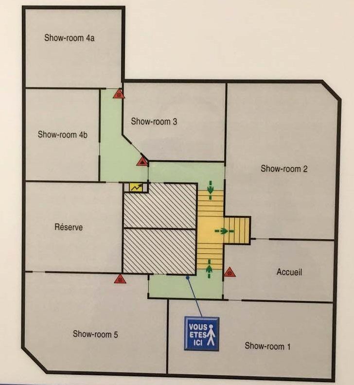 Vente bureaux 776 m² divisibles à partir de 380 m²
