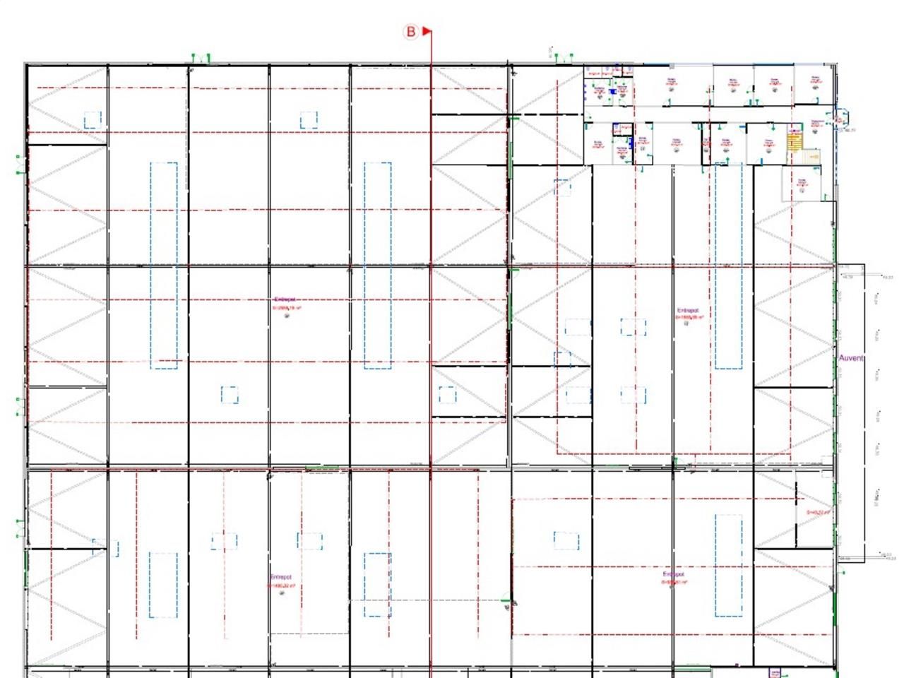 Location entrepots 7600 m² divisibles à partir de 2990 m²