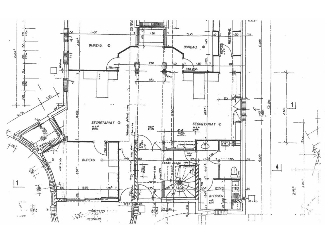 Location bureaux 116 m² non divisibles