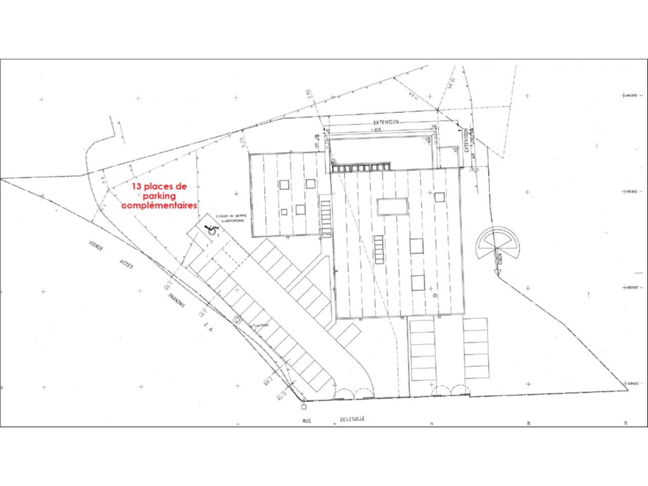 Location bureaux 1200 m² non divisibles