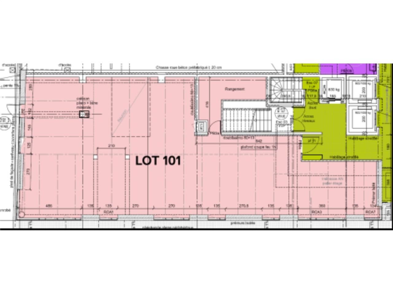 Location bureaux 3174 m² divisibles à partir de 250 m²