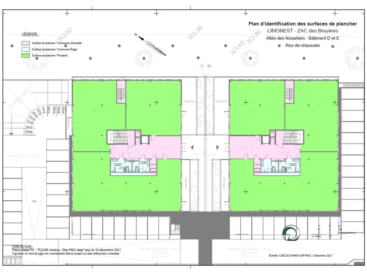 Location bureaux 2624 m² divisibles à partir de 166 m²