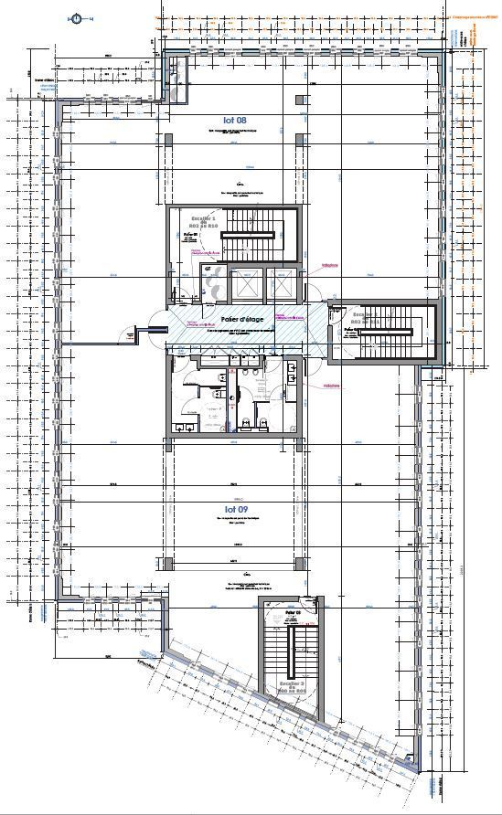 Location bureaux 631 m² divisibles à partir de 271 m²