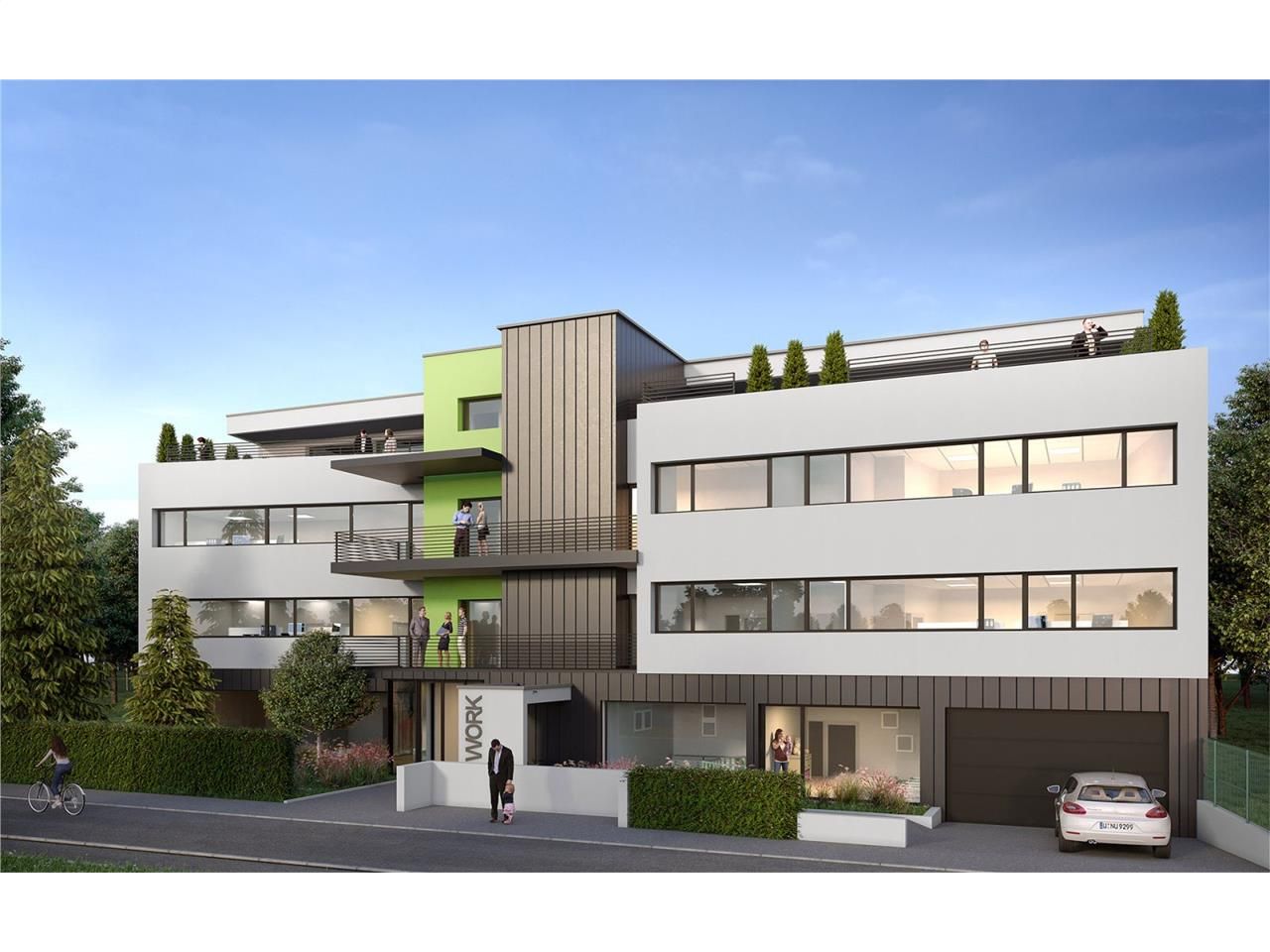 Immeuble neuf indépendant en R+3, situé au coeur