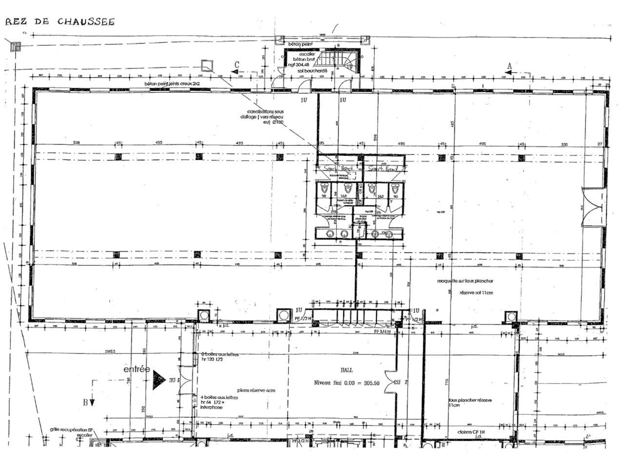 Location bureaux 1692 m² divisibles à partir de 182 m²