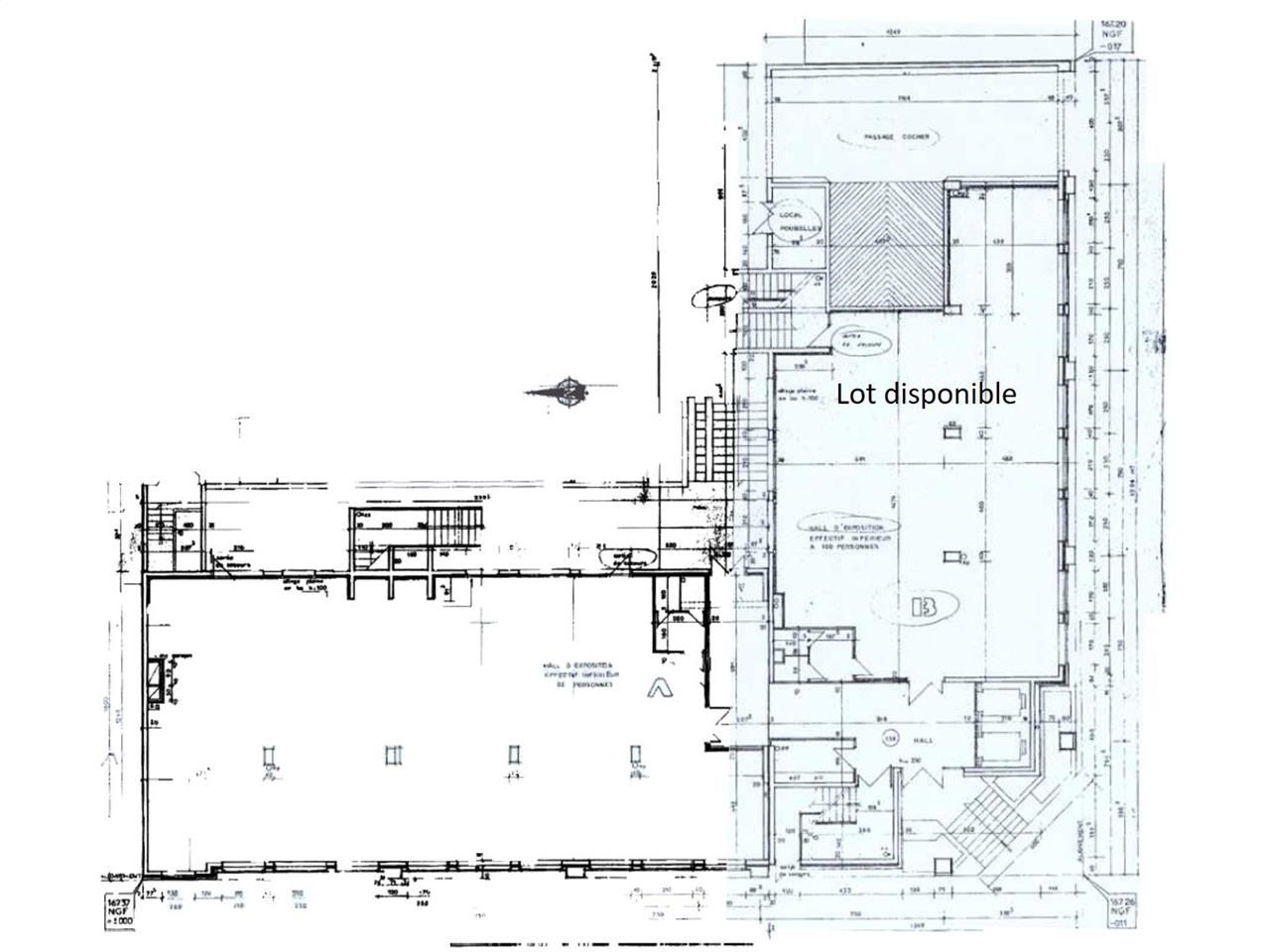Location bureaux 1167 m² divisibles à partir de 49 m²