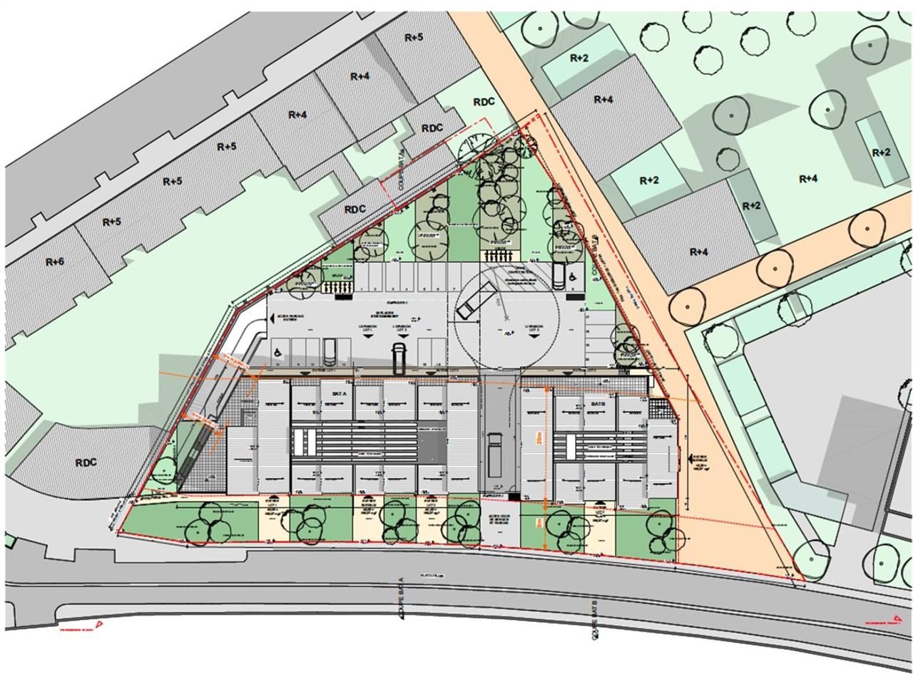 Location bureaux 2445 m² divisibles à partir de 312 m²