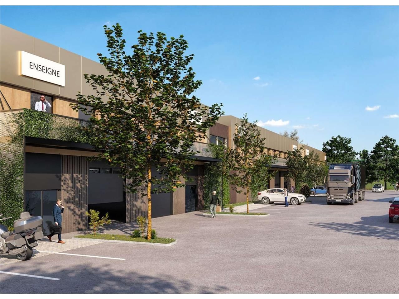 Parc d'activité d'environ 6 300 m² situé à RILLIE