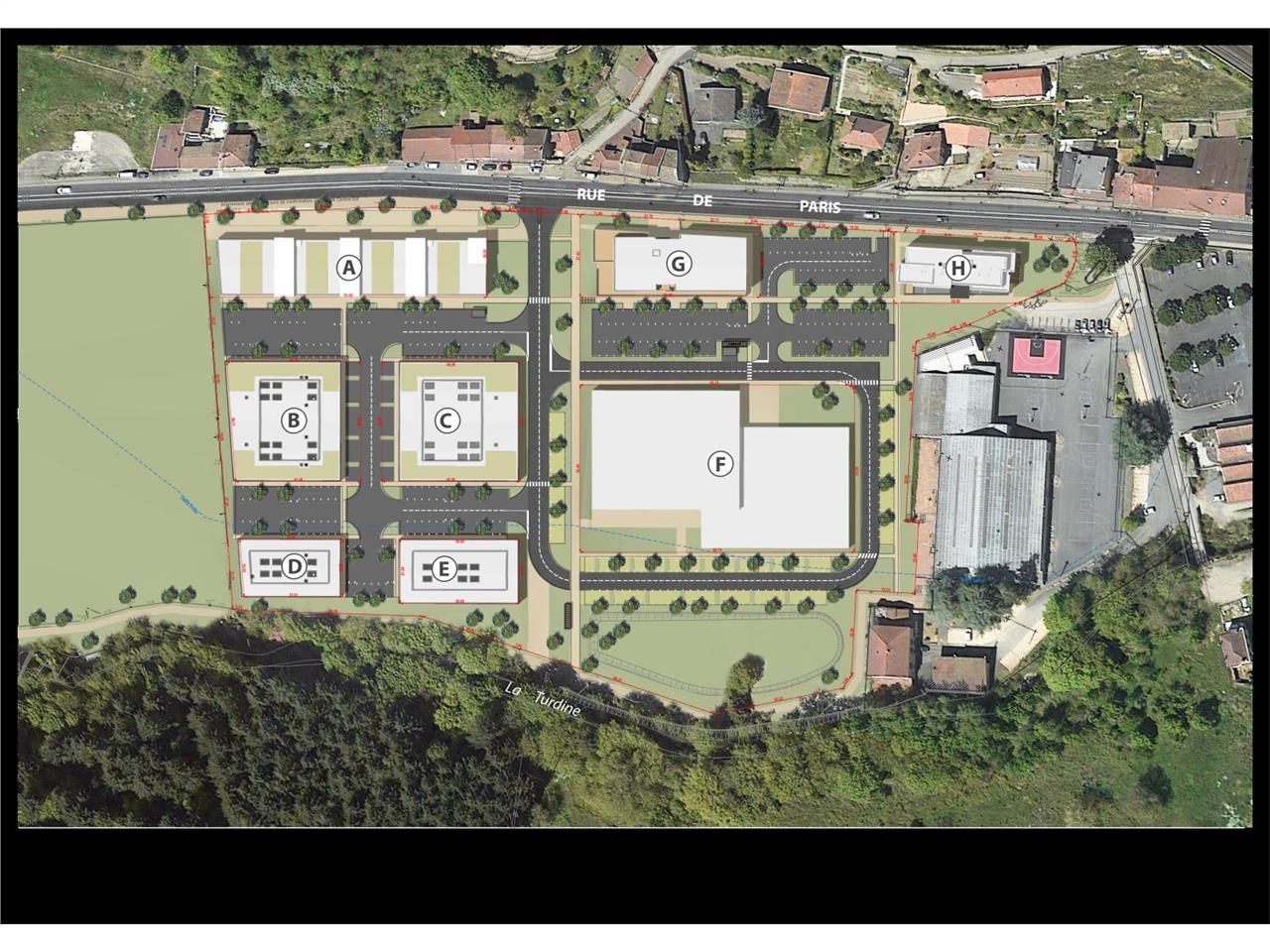 Location entrepots 2905 m² divisibles à partir de 169 m²