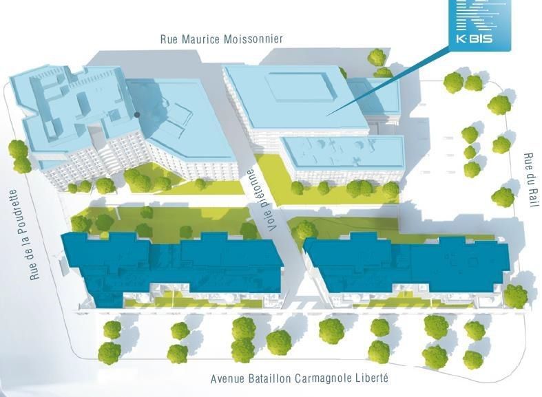Location bureaux 914 m² divisibles à partir de 331 m²