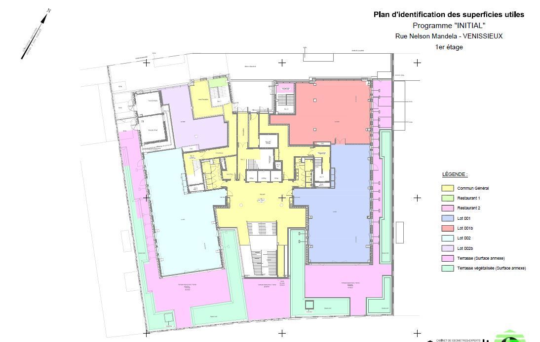 Location bureaux 1111 m² divisibles à partir de 277 m²