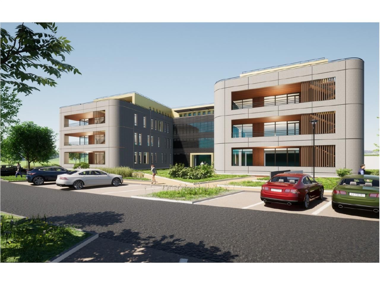 Le Parc EVEREST est un ensemble immobilier de bur