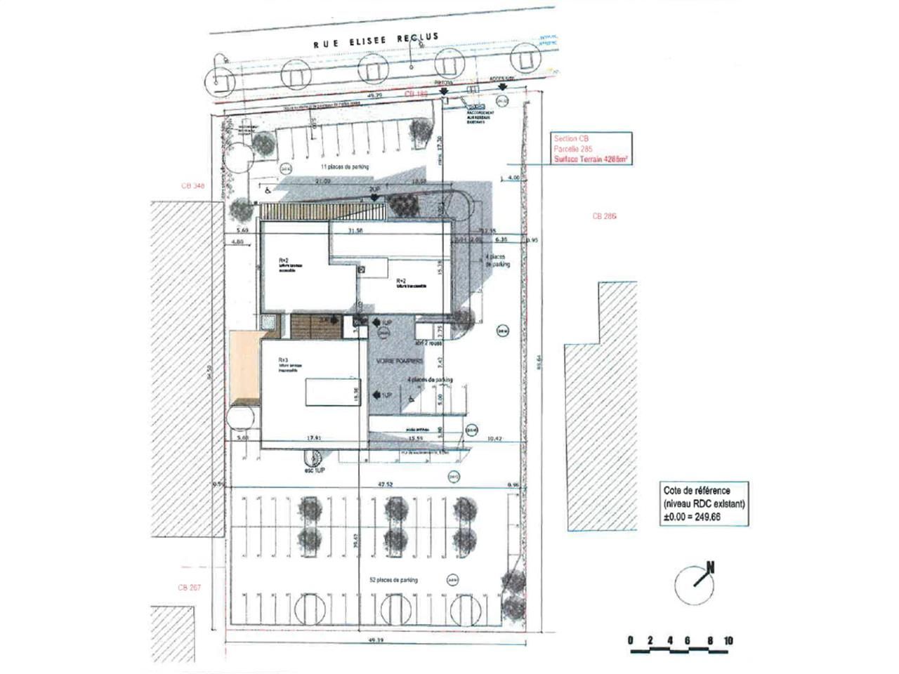 Vente bureaux 2763 m² non divisibles