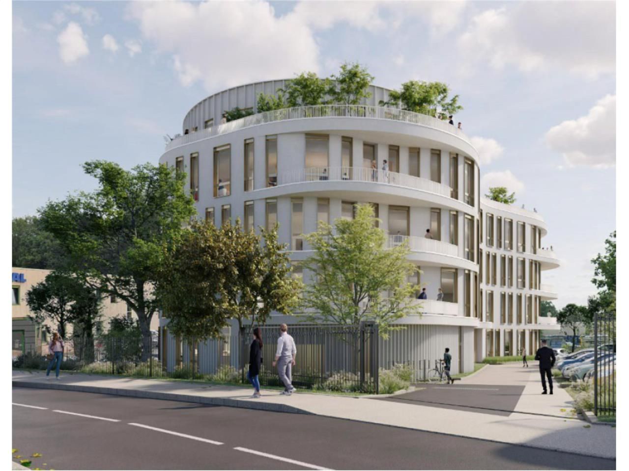 Immeuble neuf à construire, offrant une certifica