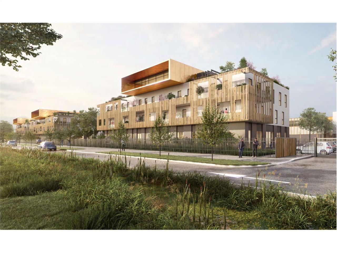 Parc tertiaire de troisième génération conçu dans