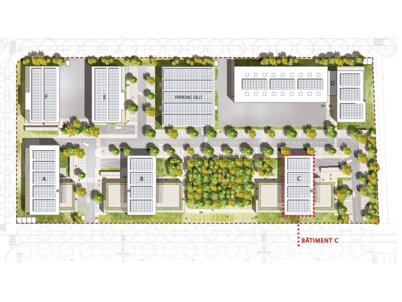 Location bureaux 5019 m² divisibles à partir de 447 m²