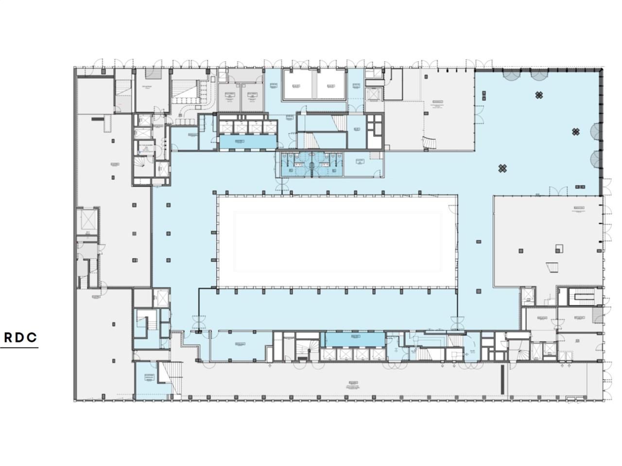 Location bureaux 20658 m² divisibles à partir de 1347 m²