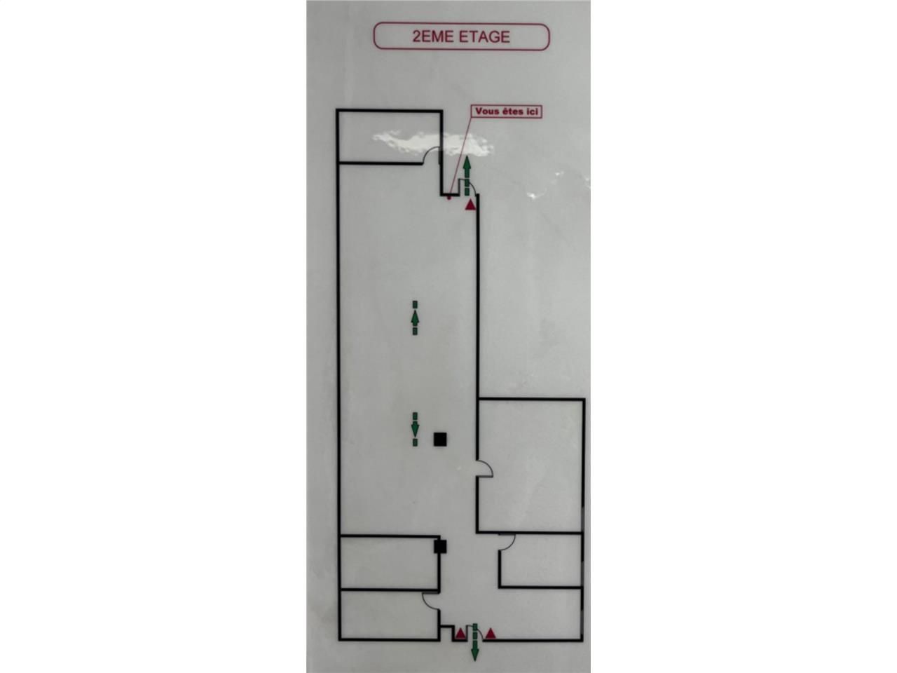 Location bureaux 252 m² non divisibles