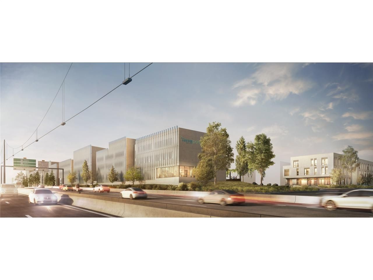 Immeuble neuf de 2 794 m² en R+2, proposé à la ve