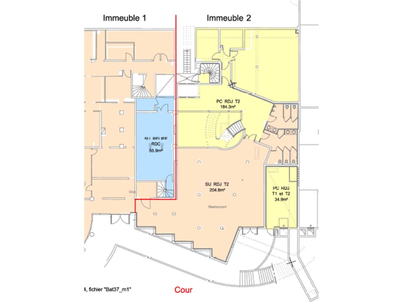 Location bureaux 6272 m² divisibles à partir de 500 m²