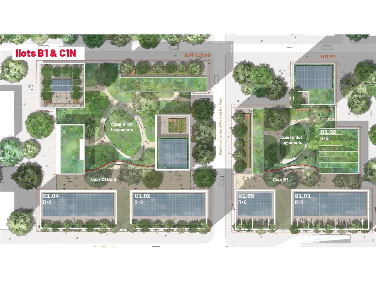 Vente bureaux 7027 m² divisibles à partir de 951 m²