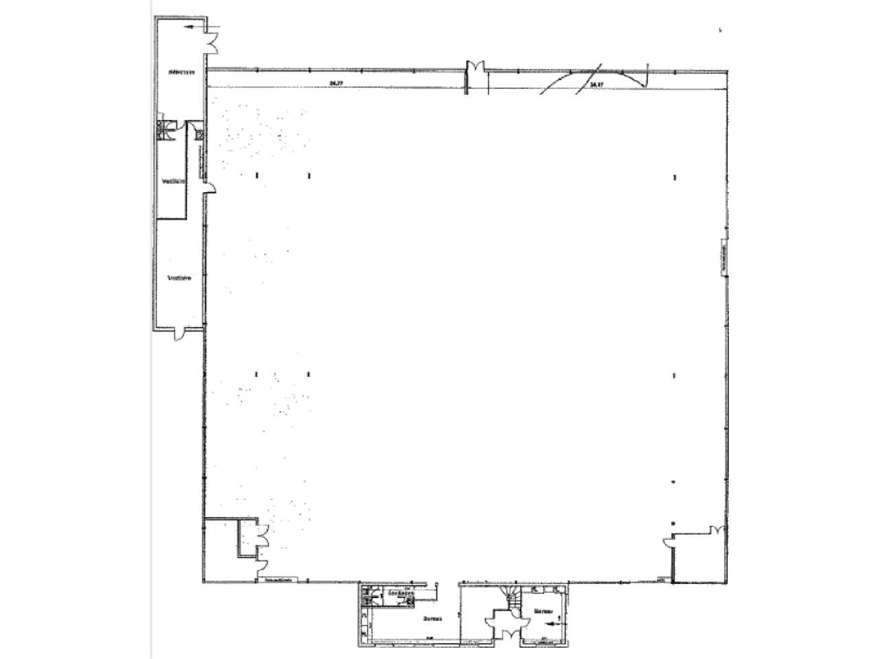 Location entrepots 2749 m² non divisibles