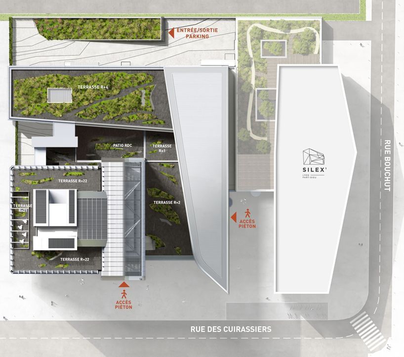 Location bureaux 336 m² non divisibles