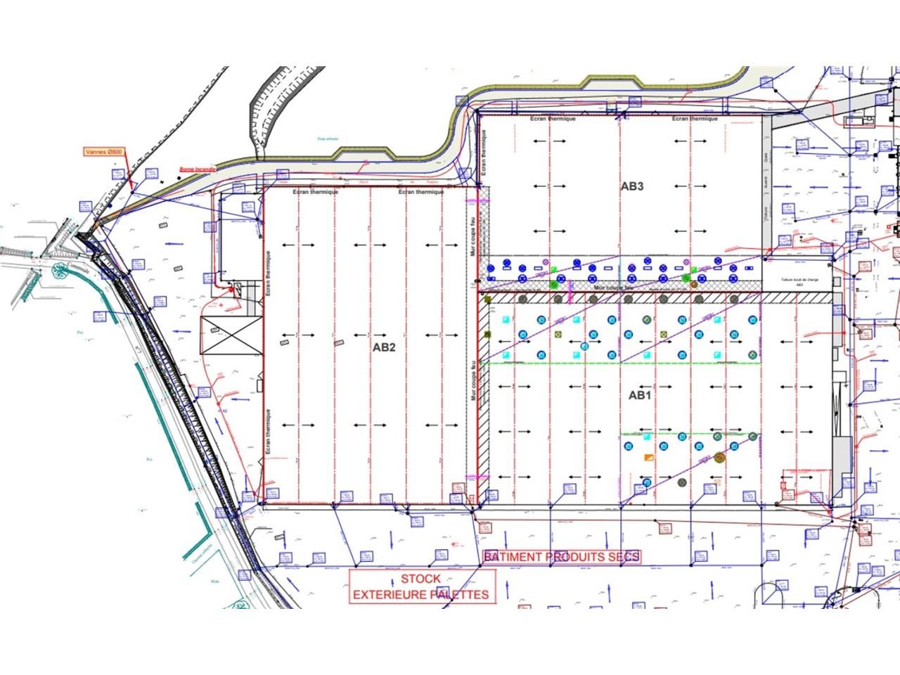 Location entrepots 32333 m² divisibles à partir de 4317 m²