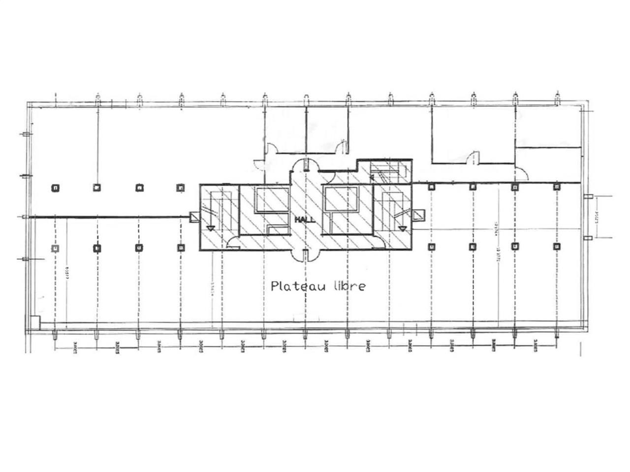 Location bureaux 300 m² divisibles à partir de 150 m²