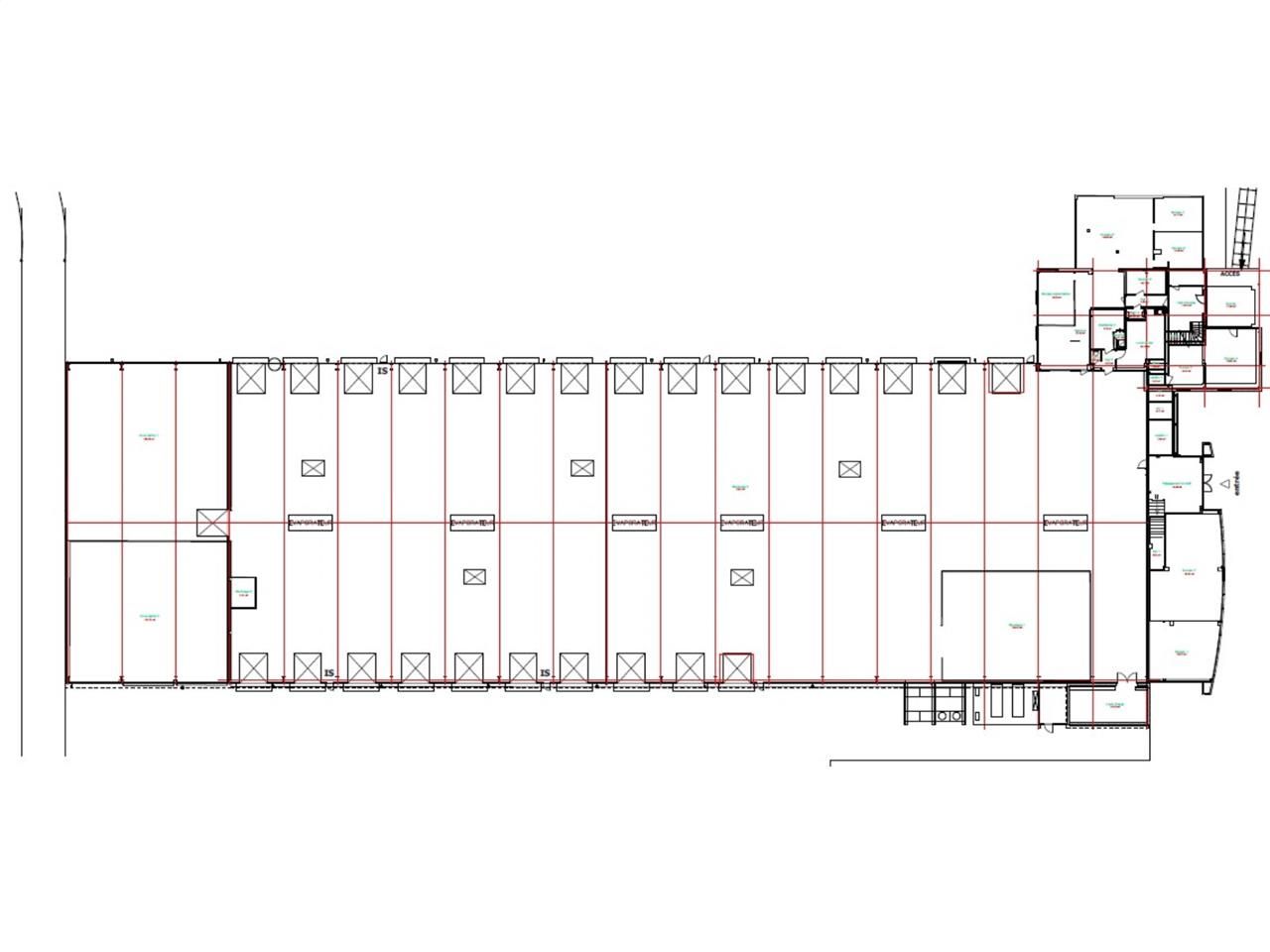Location entrepots 4892 m² non divisibles